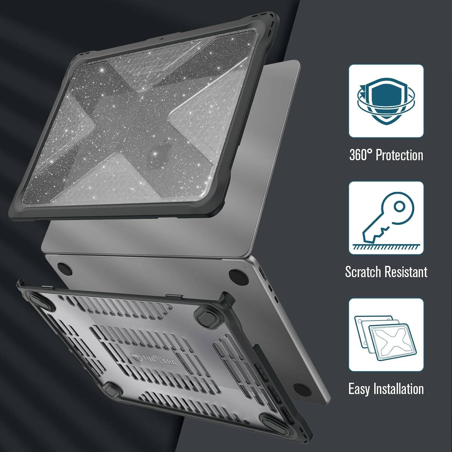 360° Protection  
Scratch Resistant  
Easy Installation