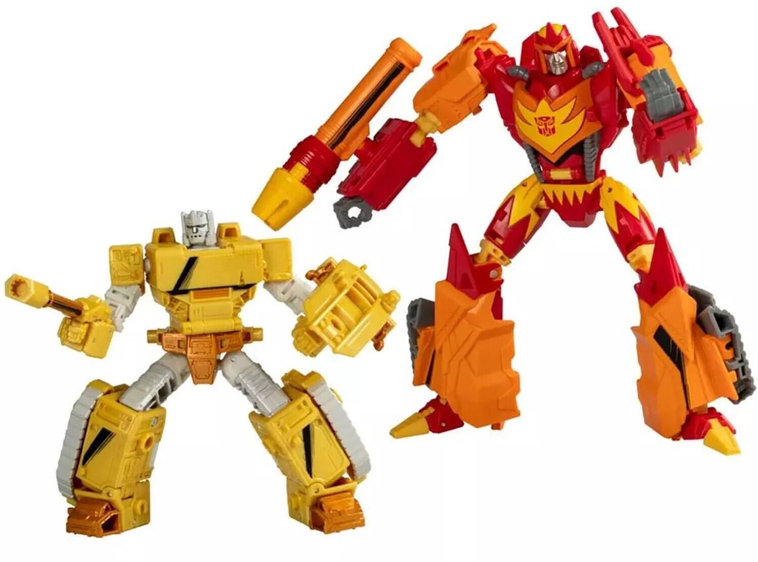 Alt View 3. Hasbro - Hasbro Collectibles - Transformers - Generations Comic Edition Autobot Flame & Emirate Xaaron  - COLLECTABLES - Multicolor.