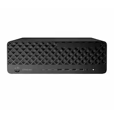 Front. HP - EliteDesk SFF Desktop - Intel Core Ultra 7 - 32GB Memory - 512GB SSD - Jack Black.