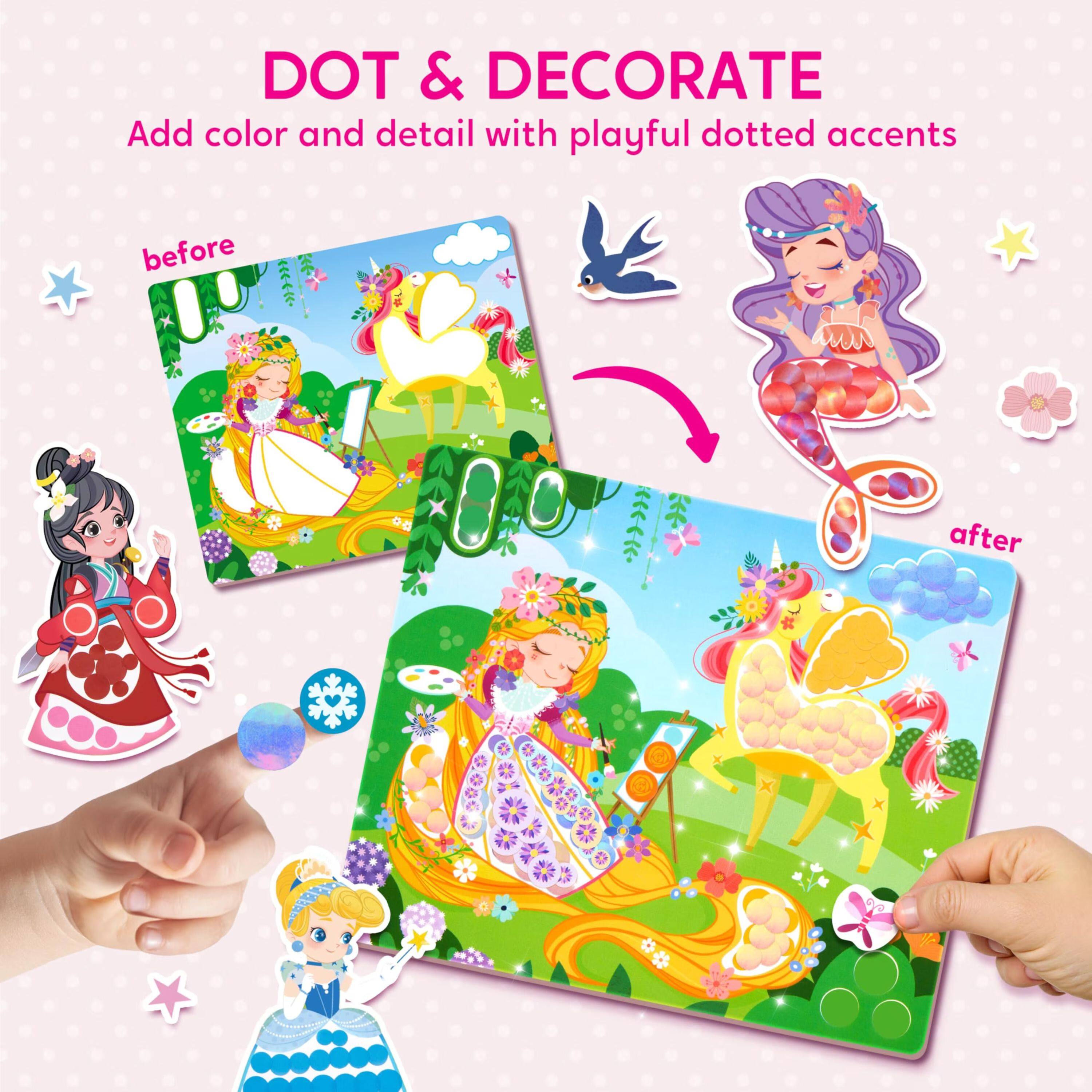 DOT & DECORATE  
Add color and detail with playful dotted accents