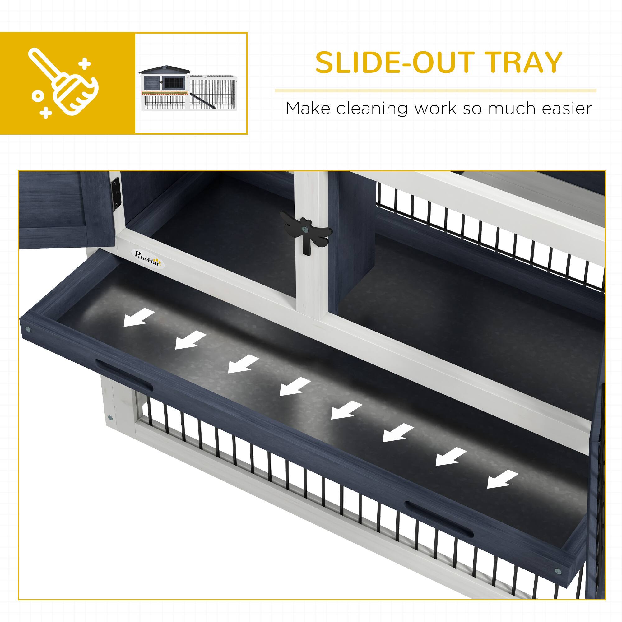 SLIDE-OUT TRAY

Make cleaning work so much easier
