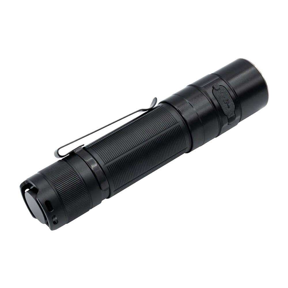 Angle. Fenix - Fenix Flashlight FX-E35R Rechargeable EDC Flashlight, Max Lumens 3100, Black - Black.
