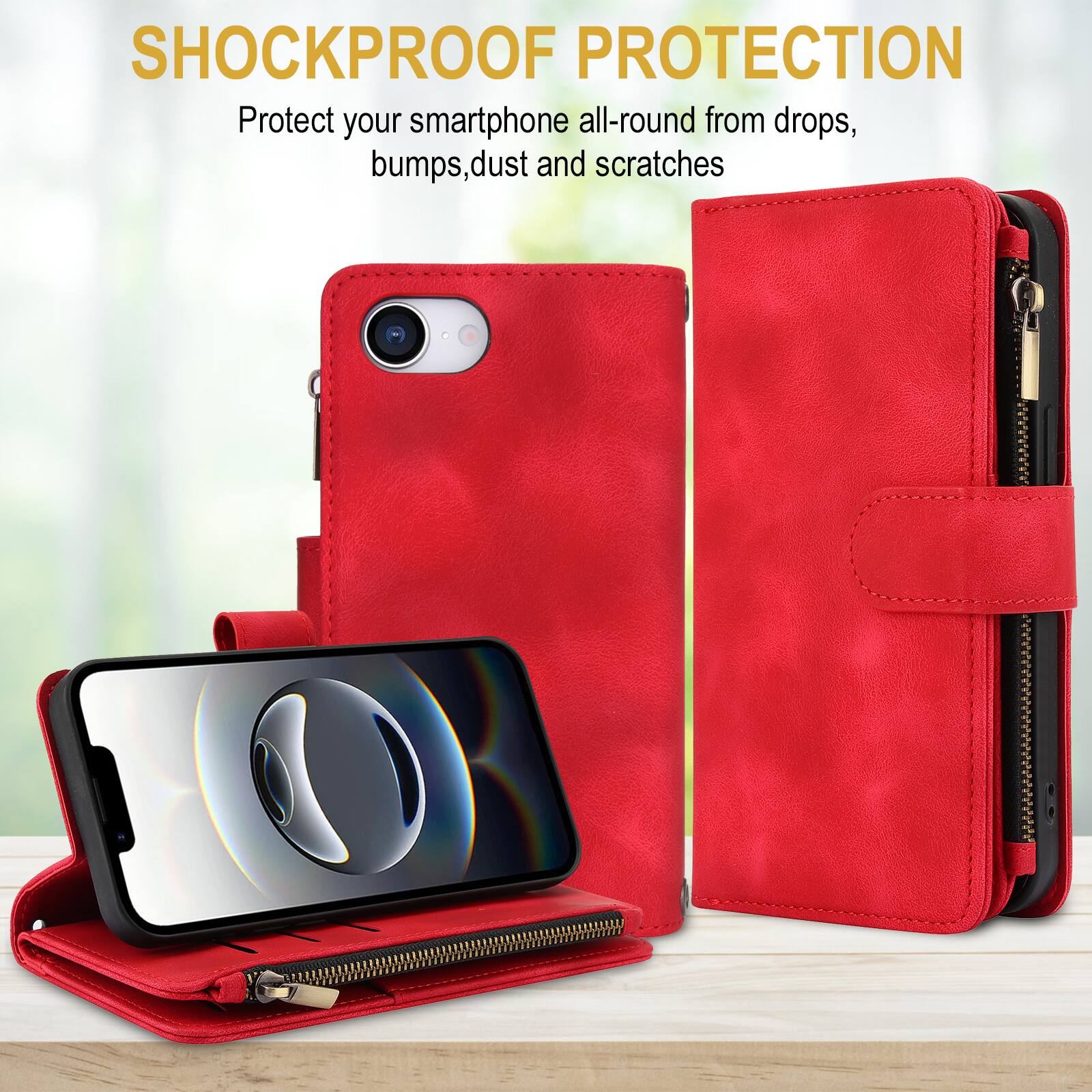SHOCKPROOF PROTECTION  
Protect your smartphone all-round from drops, bumps, dust and scratches