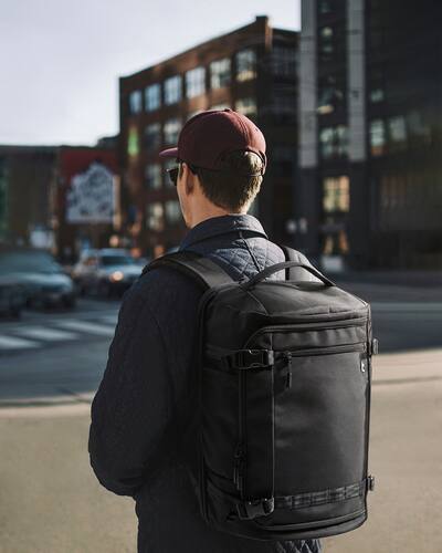 tomtoc - Navigator-T67 Travel Backpack 38L, TSA Friendly Flight Approved Carry-on Luggage Business Rucksack, Fit 17.3" Laptop - Black tomtoc - Navigator-T67 Travel Backpack 38L, TSA Friendly Flight Approved Carry-on Luggage Business Rucksack, Fit 17.3" Laptop - Black