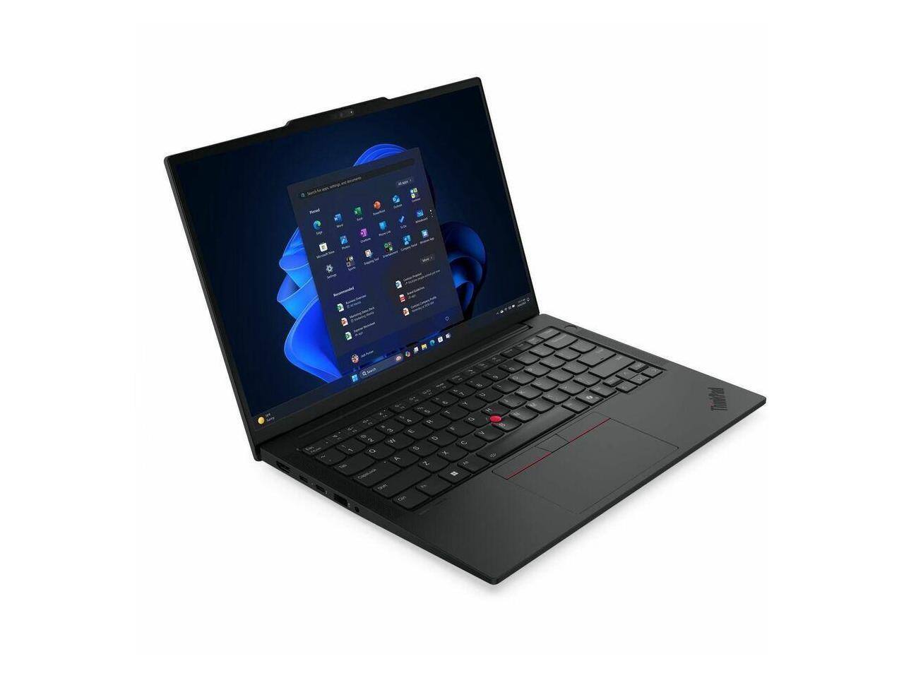 Alt View 3. Lenovo - Lenovo ThinkPad E14 Gen 7 21U20016US 14" Copilot+ PC - Intel Core Ultra 5 226V - 16 GB - 512 GB SSD - Black - Black.