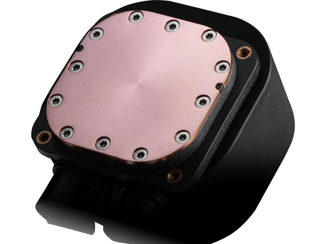 Alt View 9. MSI - MAG CORELIQUID C360 V2, USA,CA, 3x R series ARGB Fan (All-in-one), ARGB Block, BULK, Pallet packing - ARGB.