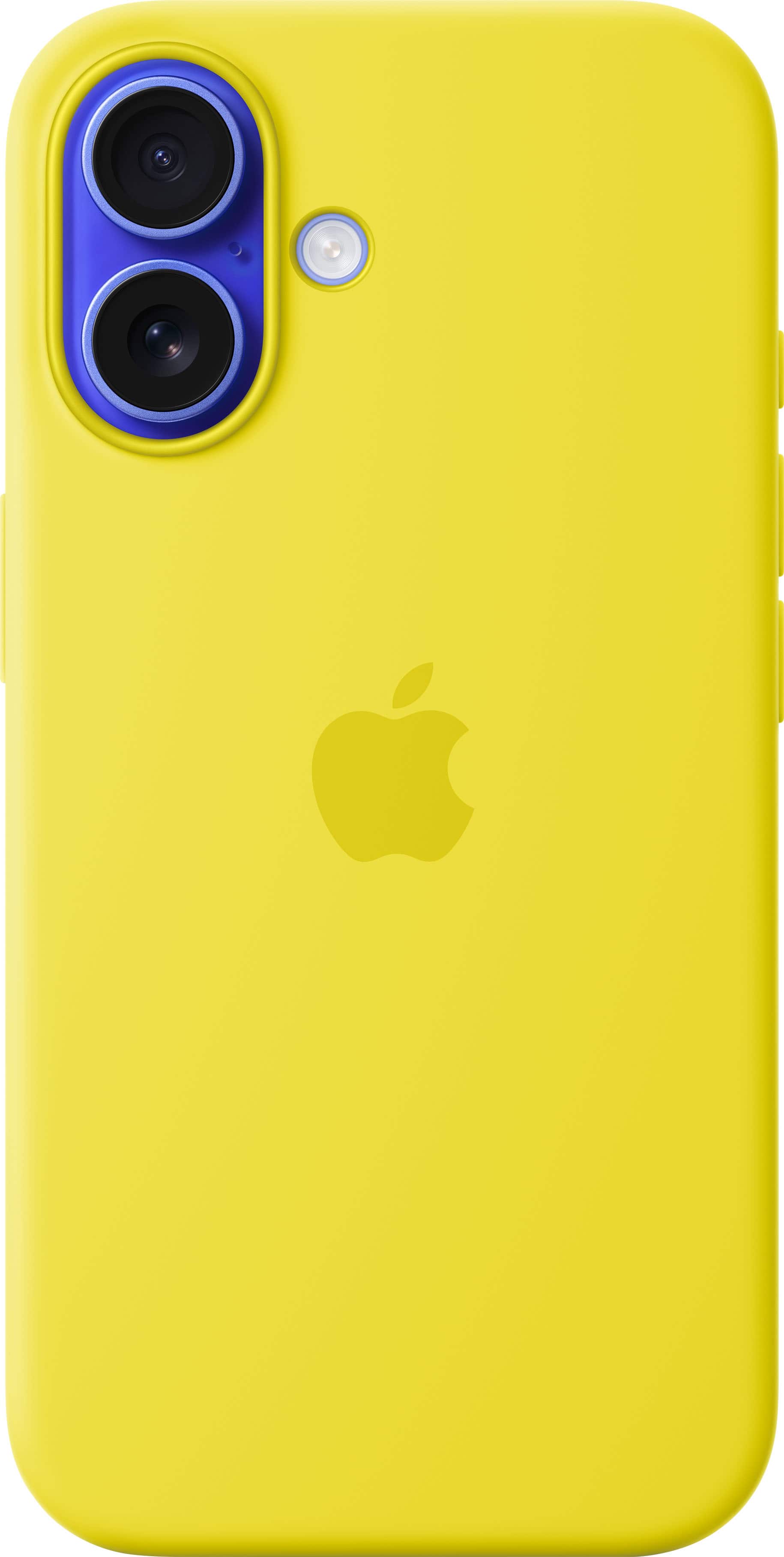 Apple - iPhone 16 Silicone Case with MagSafe - Star Fruit - Front_Zoom