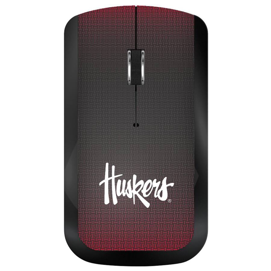 Keyscaper Nebraska Huskers Wireless USB Computer Mouse Wireless Black ...