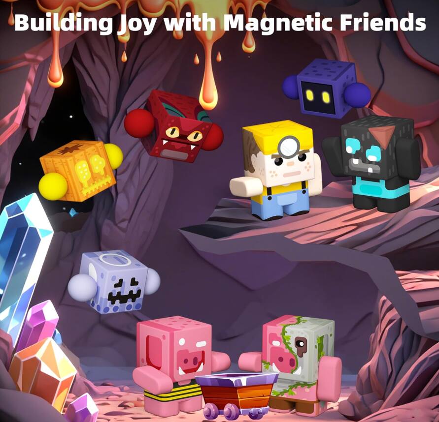 Building Joy with Magnetic Friends