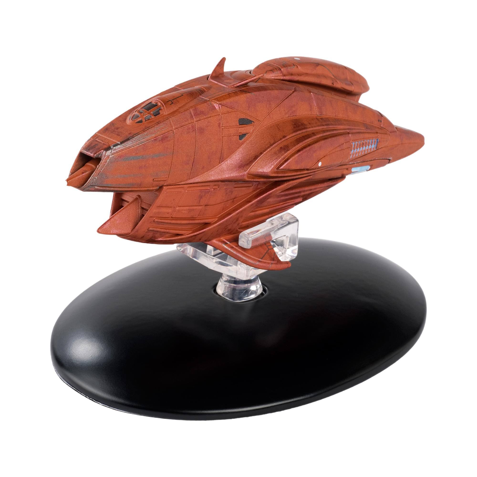 Eaglemoss - Star Trek Starship Replica | Denobulan Medical Ship - Red
