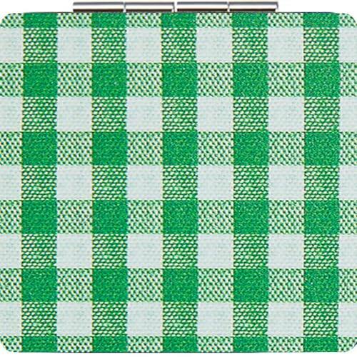 Green Plaid-2.8"L x 2.8"W