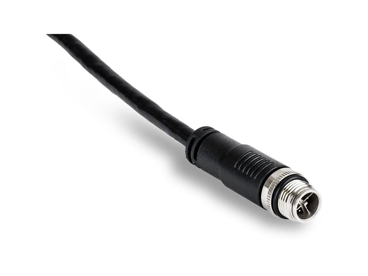 Alt View 2. Trendnet - TRENDnet TI-CD02, M12 to RJ-45 Industrial Ethernet Cable, 2m (6.5 ft.) - black.