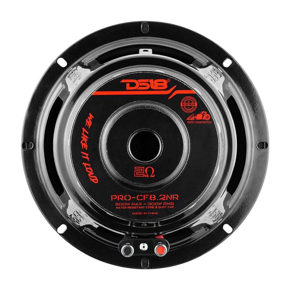 D518  
MARMETER  
NECOYMIUM  
WE PERFECT FOR MOTORCYCLES LIKE IT  
0 LOUD  
20 PRO-CF8.2NR  
600W MAX  
X-300W RMS  
WATER RESISTANT CONE & DUST CAP  
MADE IN CHINA