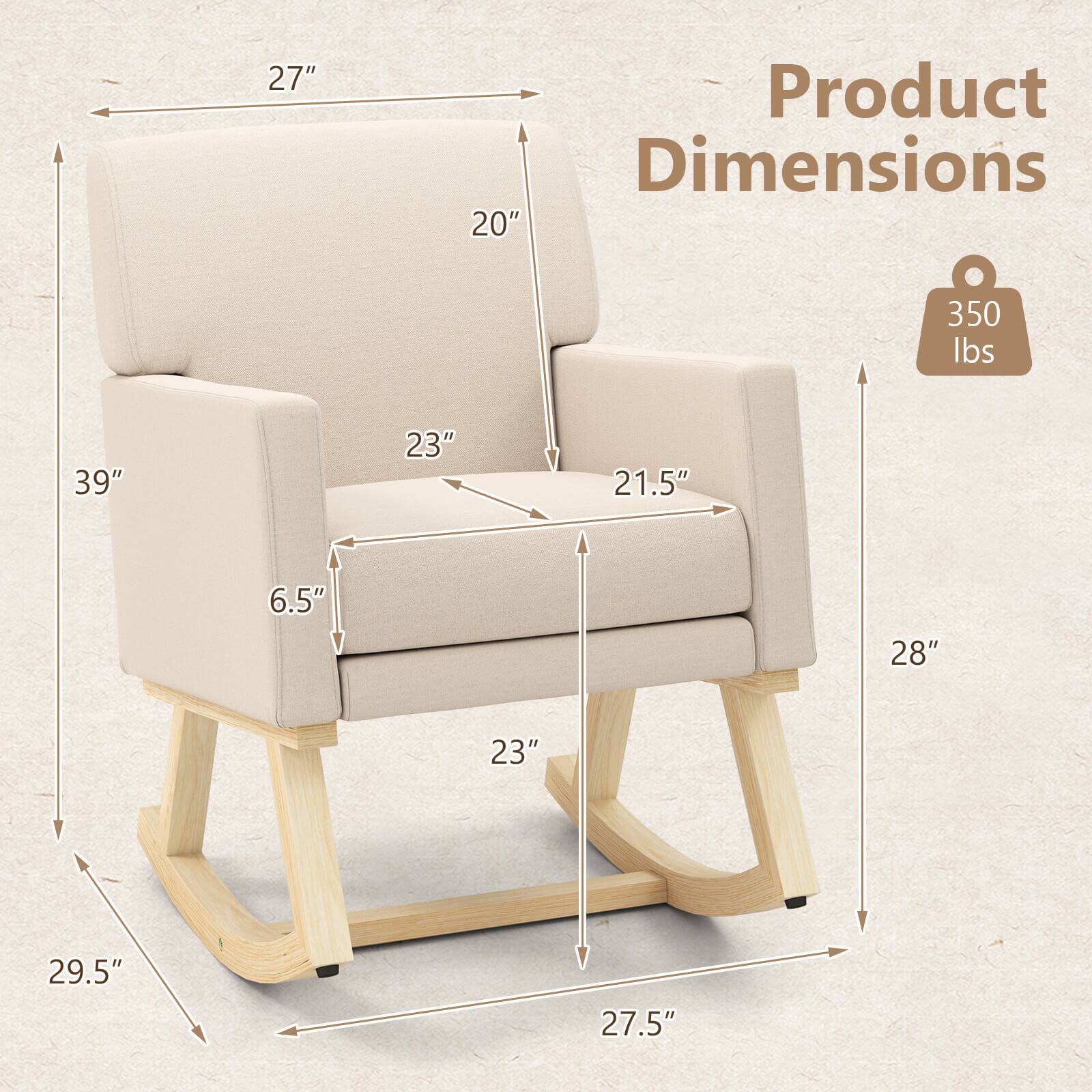 Product Dimensions: 27" x 20" x 350 lbs, 39" x 23" x 21.5" x 6.5", 28" x 23" x 29.5" x 27.5"