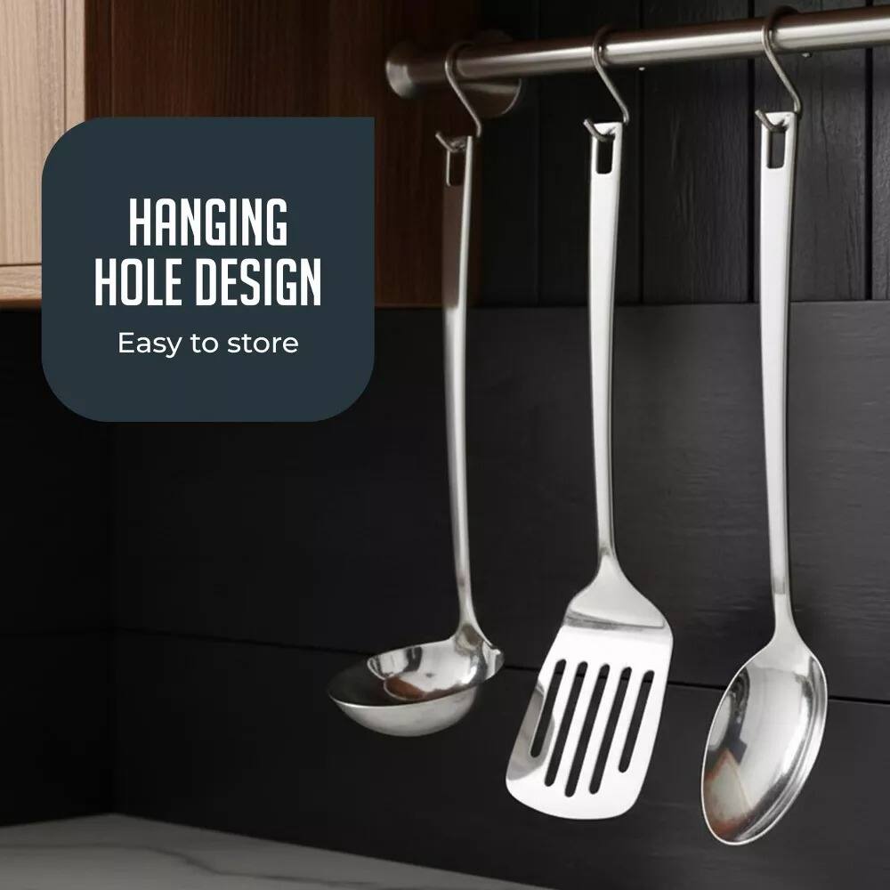 HANGING HOLE DESIGN  
Easy to store
