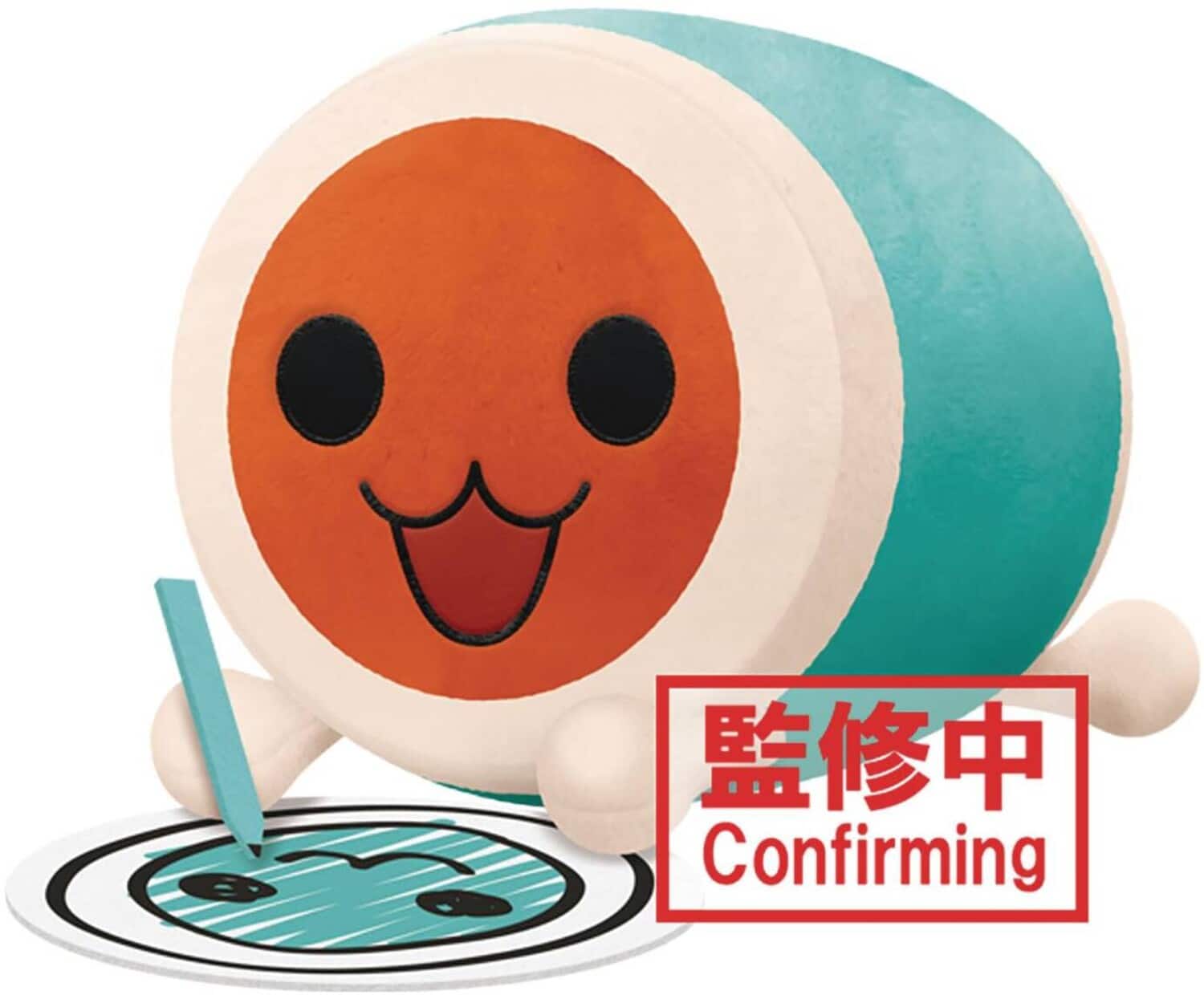 PopMarket BanPresto Taiko no Tatsujin BIG Plush Wada Don