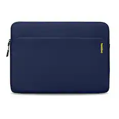 Front. tomtoc - Light-B18 Slim Tablet Case Sleeve for 11-inch iPad Air/Pro M5/M4/M3/M2 2026 with Magic Keyboard/Smart Keyboard Folio - Navy Blue.