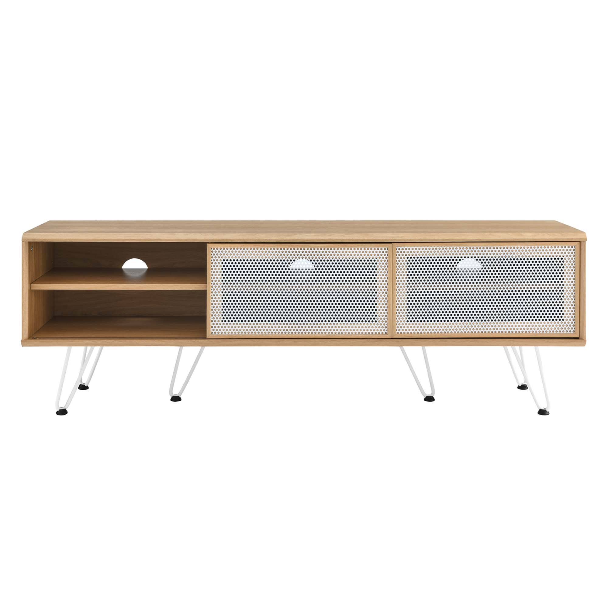 Back. Modway - Nomad 59" TV Stand by Modway - Oak.