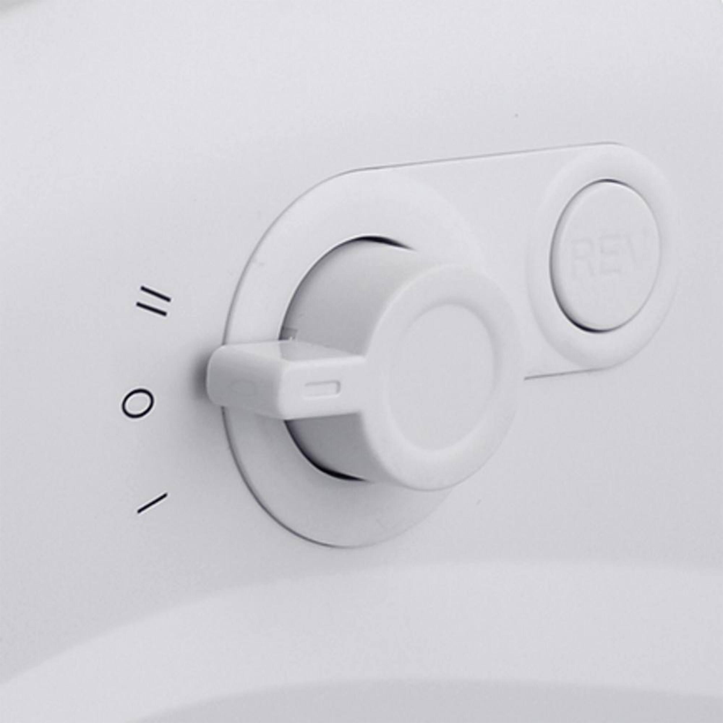 Alt View 3. Brentwood - Brentwood 400 Watt Electric Meat Grinder and Sausage Stuffer in White - White.