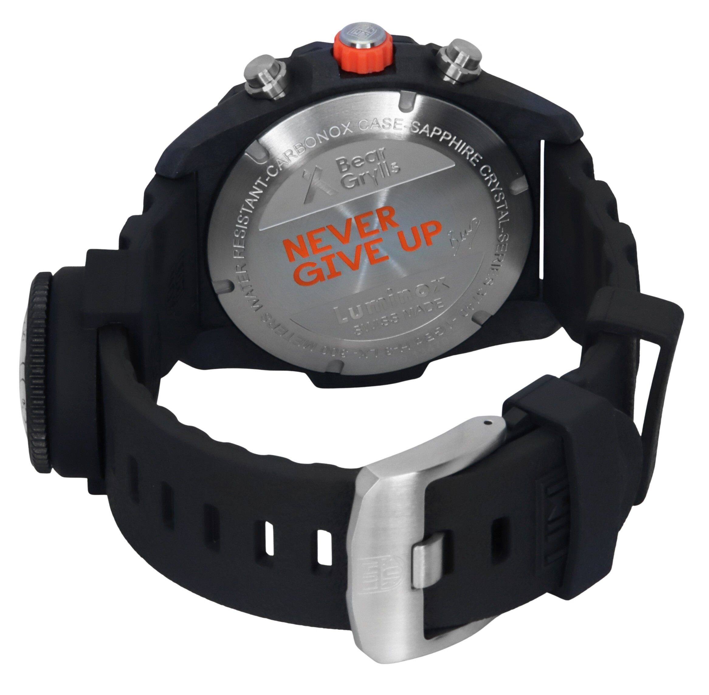 CASE CARBONOX Bear EESAPPHIRE TESISTANT-CAREONOX X Grylls NEVER GIVE UP ny CRYSTAL-SERIE SERI WATER Luminox VADE I SMEIE 3 HEO.