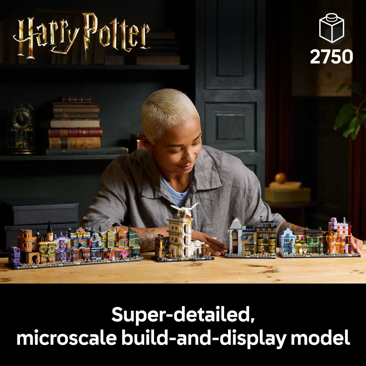 Harry Potter 2750 Super-detailed, microscale build-and-display model
