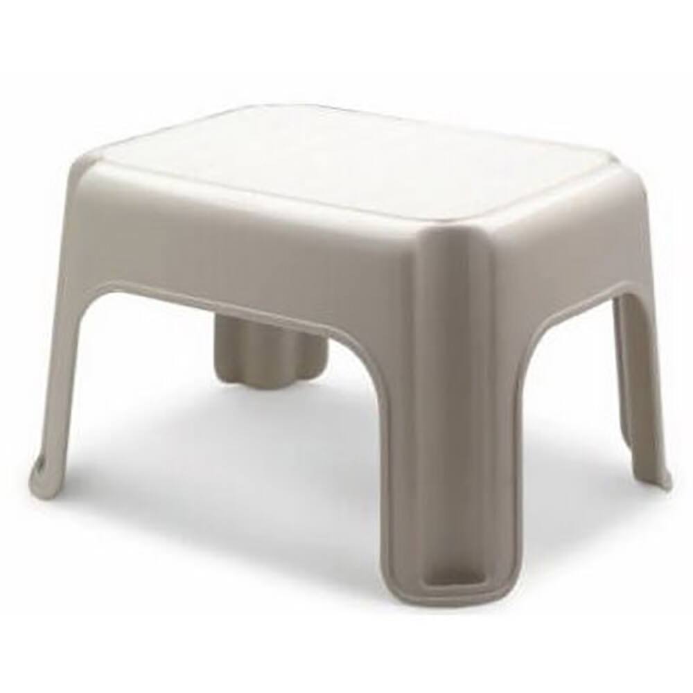 Alt View 1. RubberMaid - Rubbermaid 1 Step Lightweight Slip Resistant Roughneck Tough Step Stool, Tan - Bisque.