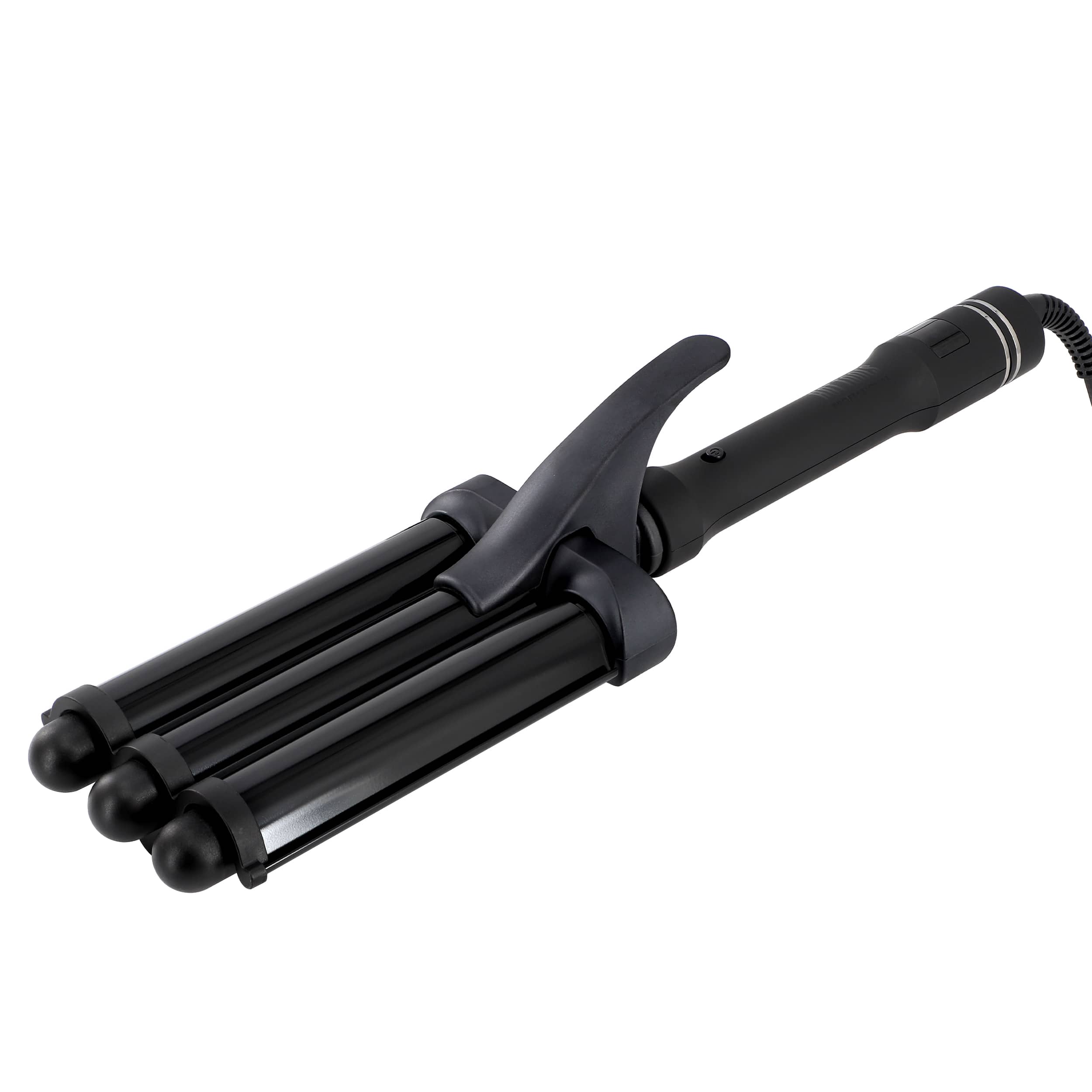 Hot Tools - Pro Artist Gold Collection 3 Barrel Waver with Gold Styling Surface - Black