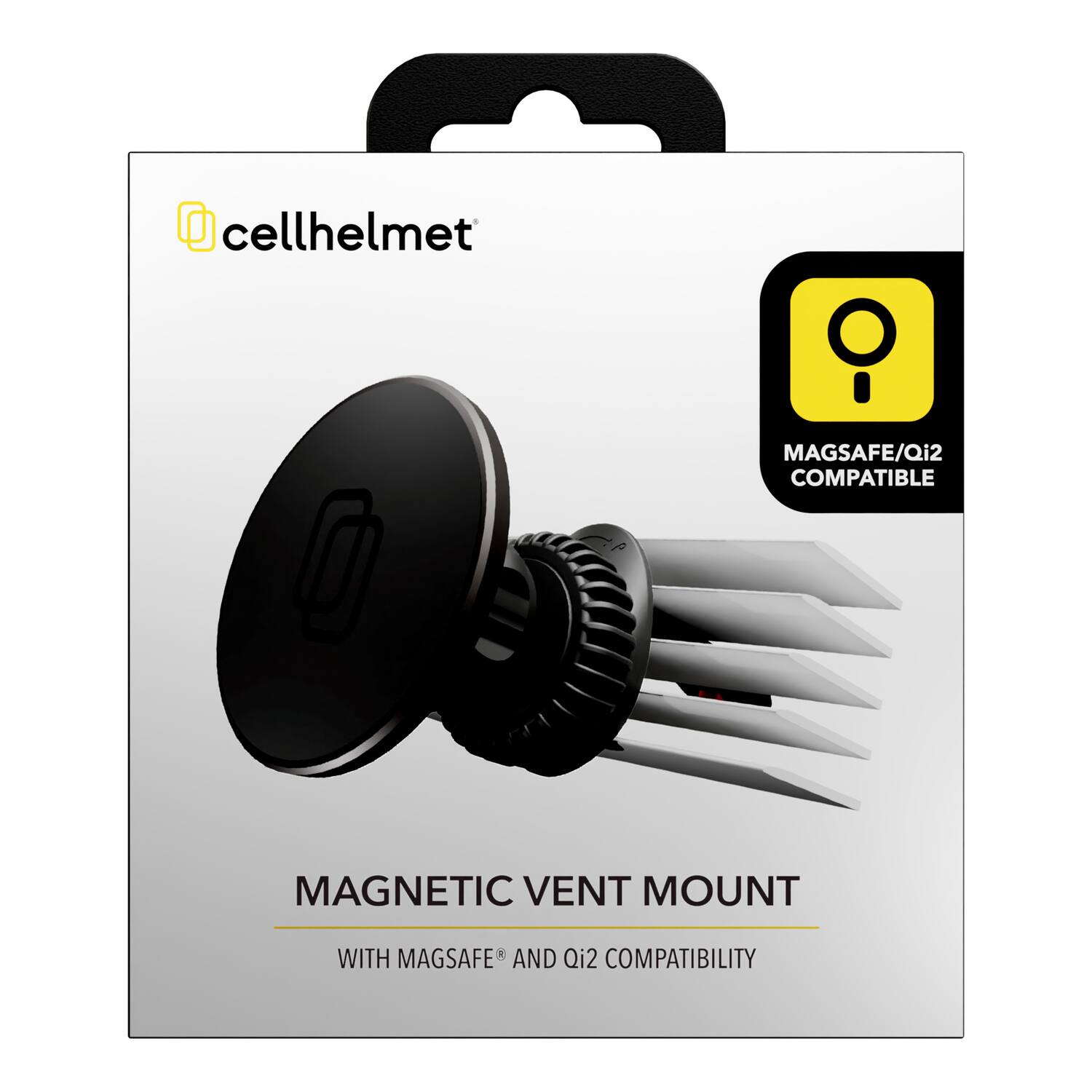 cellhelmet  
MAGNETIC VENT MOUNT  
WITH MAGSAFE® AND Qi2 COMPATIBILITY