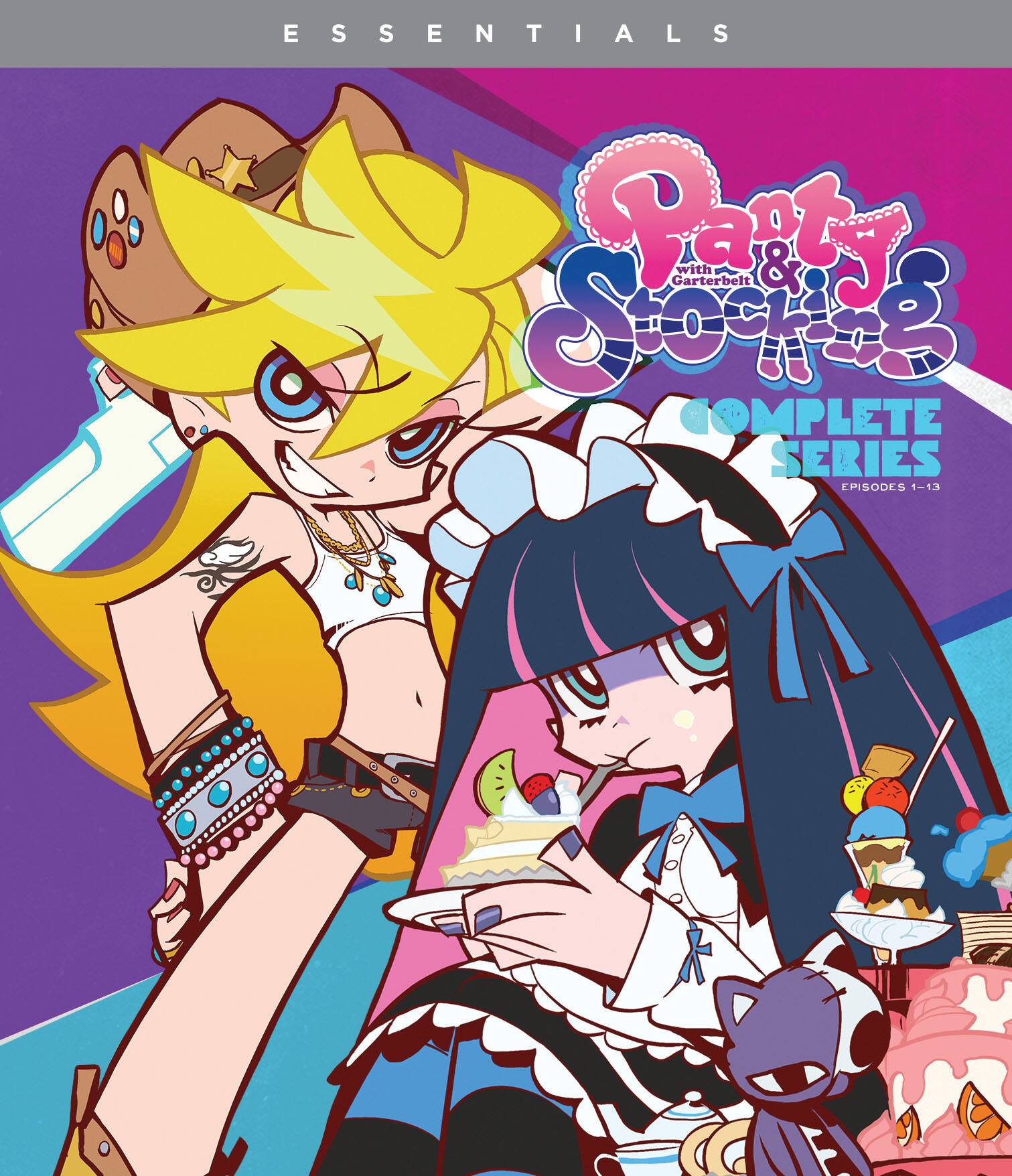 Alt View 1. Panty And Stocking With Garterbelt: Complete Series   - BLU-RAY.