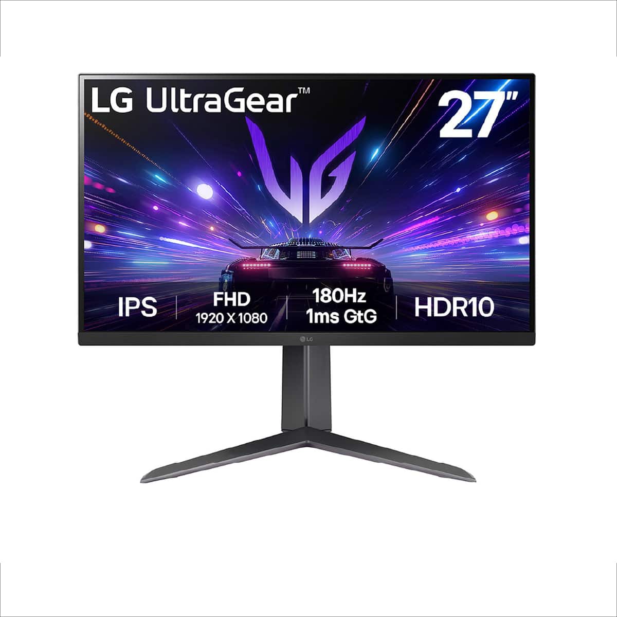 LG UltraGear™ 27"
IPS FHD 1920 x 1080
180Hz
1ms GtG
HDR10