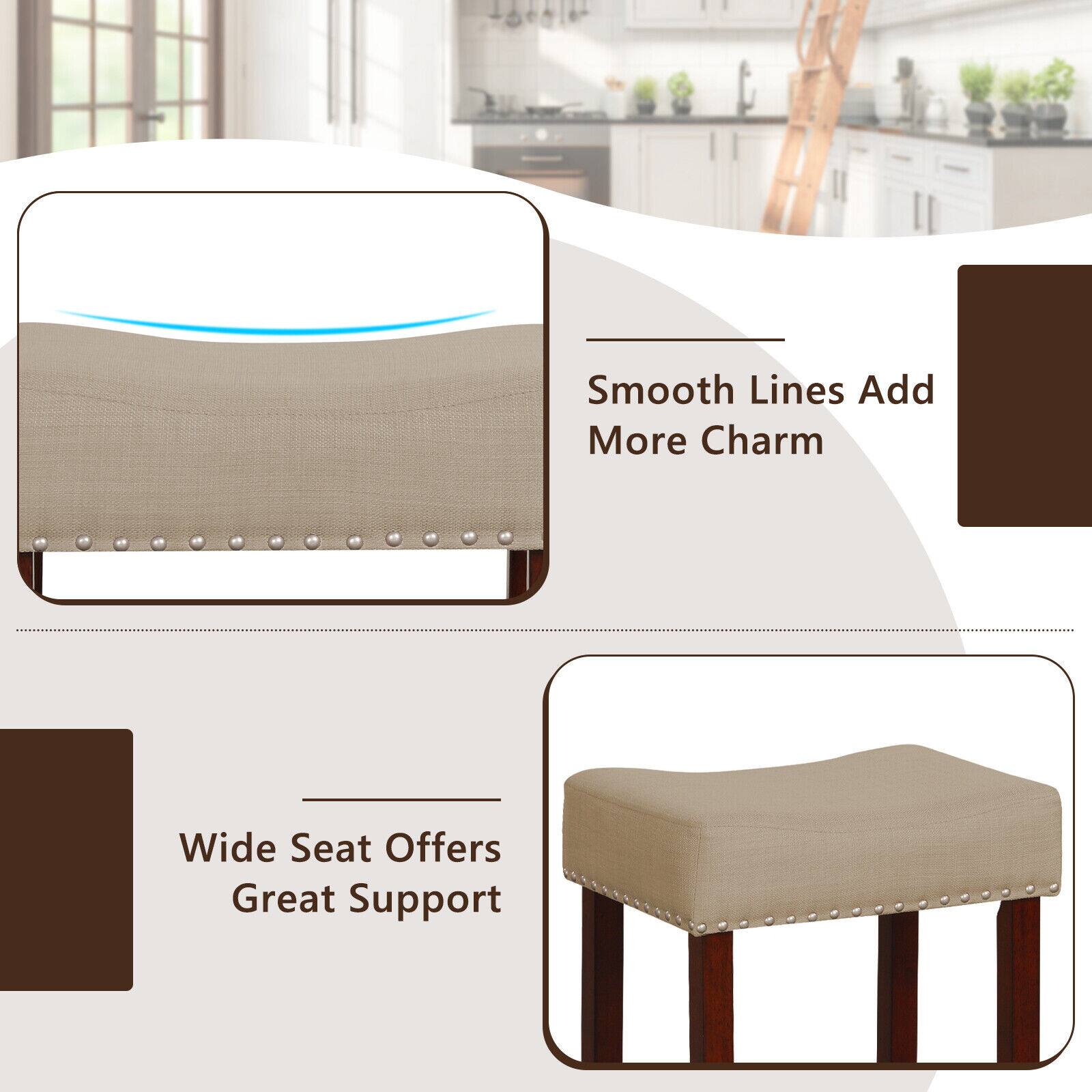 Smooth Lines Add More Charm
Wide Seat Offers Great Support