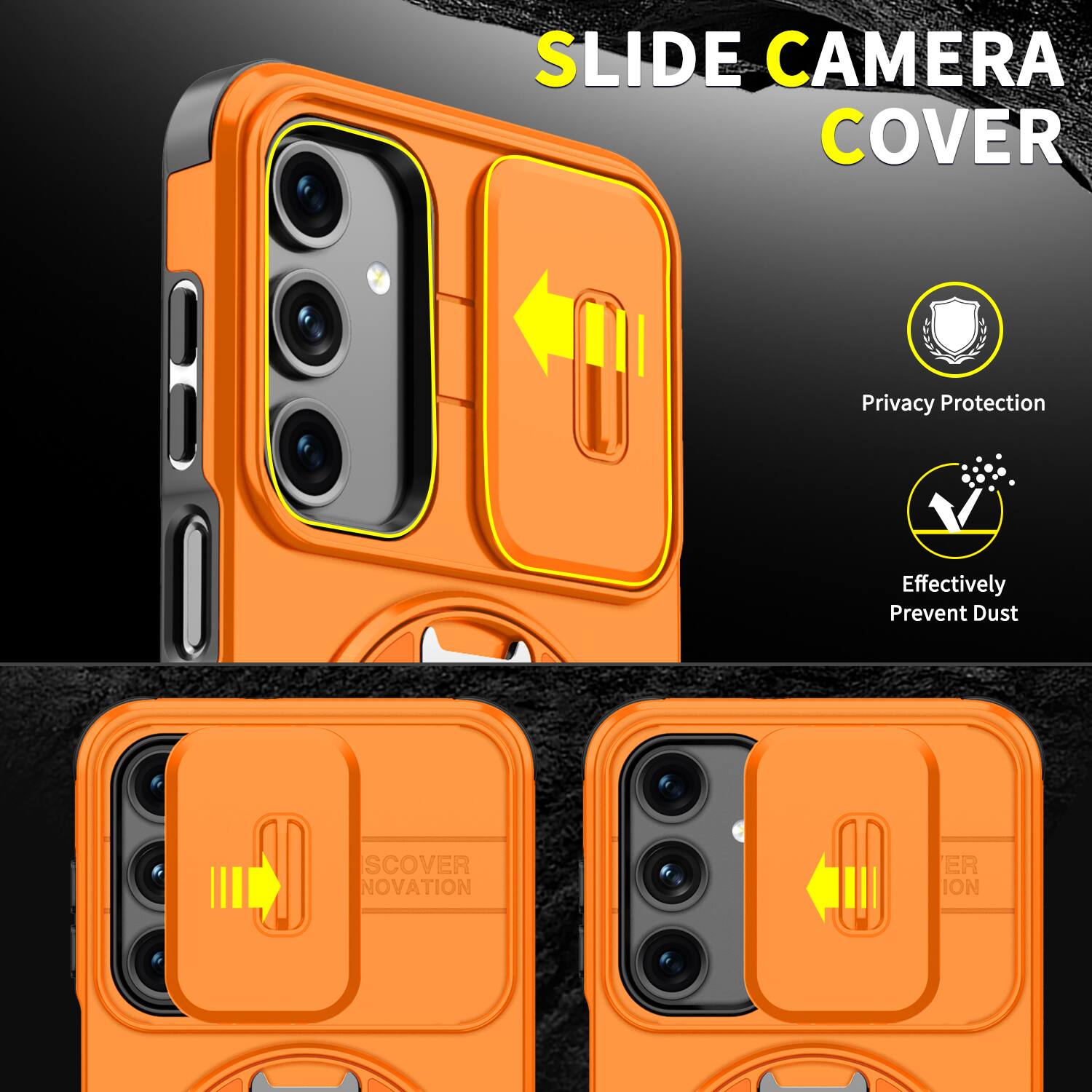 SLIDE CAMERA COVER

Privacy Protection
Effectively Prevent Dust

SCOVER NOVATION