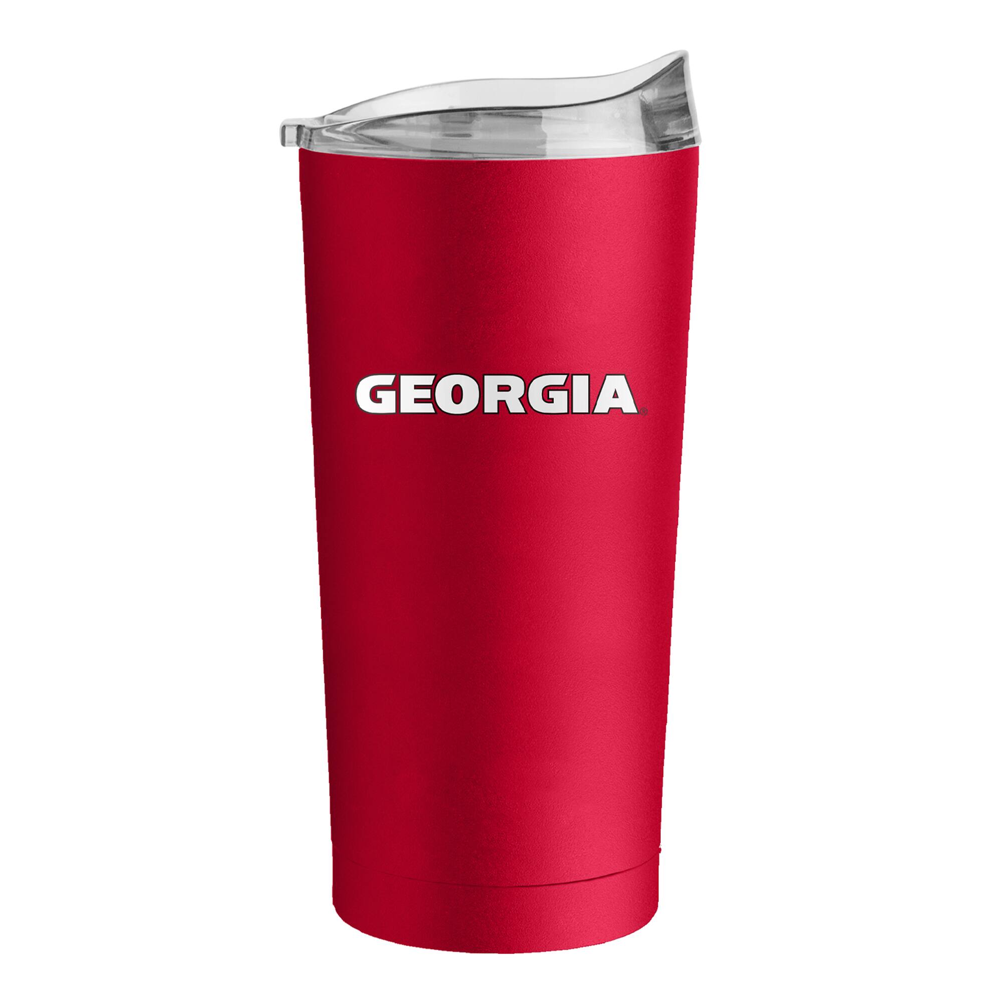 Alt View 1. Logo Brands - Georgia Bulldogs 20oz. Flipside Powder Coat Tumbler - Multicolor.