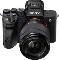 Sony - Alpha 7 IV Kit with SEL28702 Lens - Black - Front_Zoom