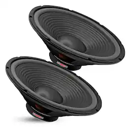 5 CORE - 15 Inch Subwoofer 450 Watt Car Audio Sub Woofer 4 Ohm w Deep Bass Replacement Loud Speaker - Black