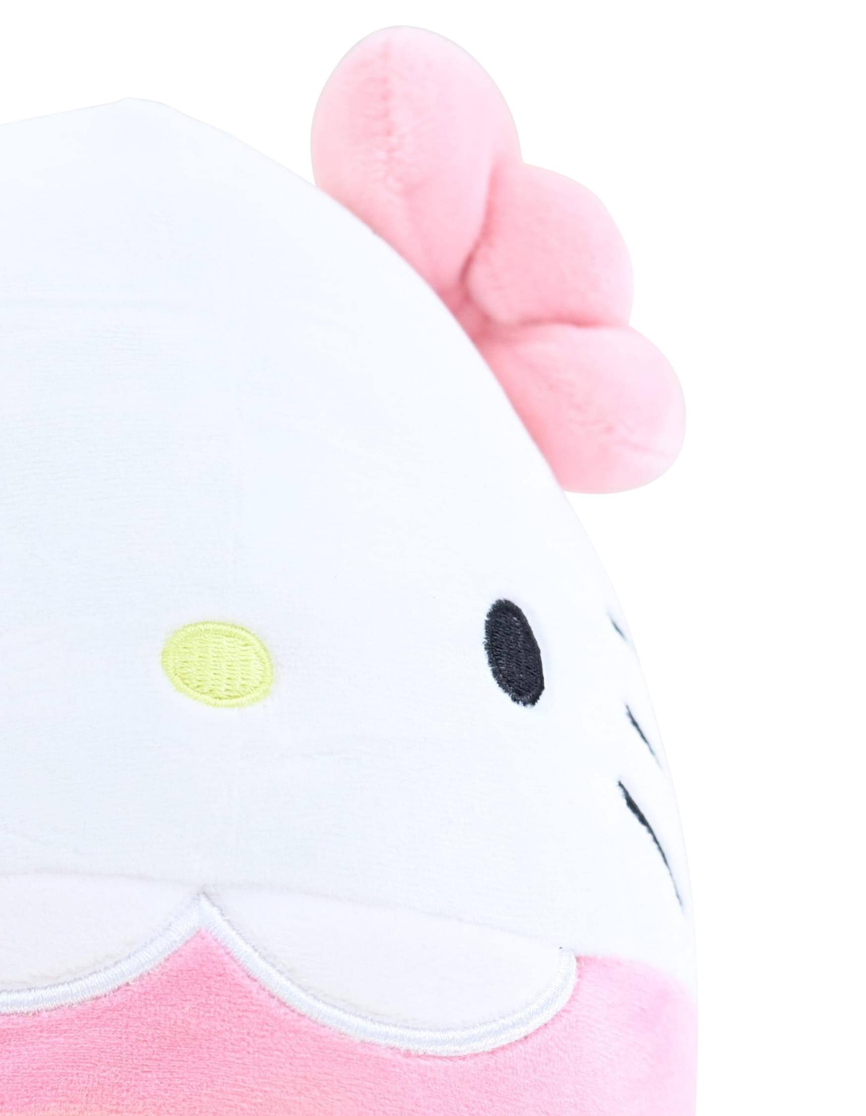 Alt View 10. UCC Distributing - Hello Kitty Easter 8 Inch Squishmallow Plush | Hello Kitty in Plaid Skirt - Pink.