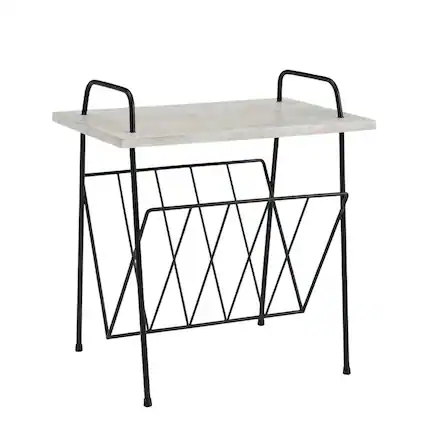 Front. Crosley Furniture - Wiltshire Record Player Stand - Natural.
