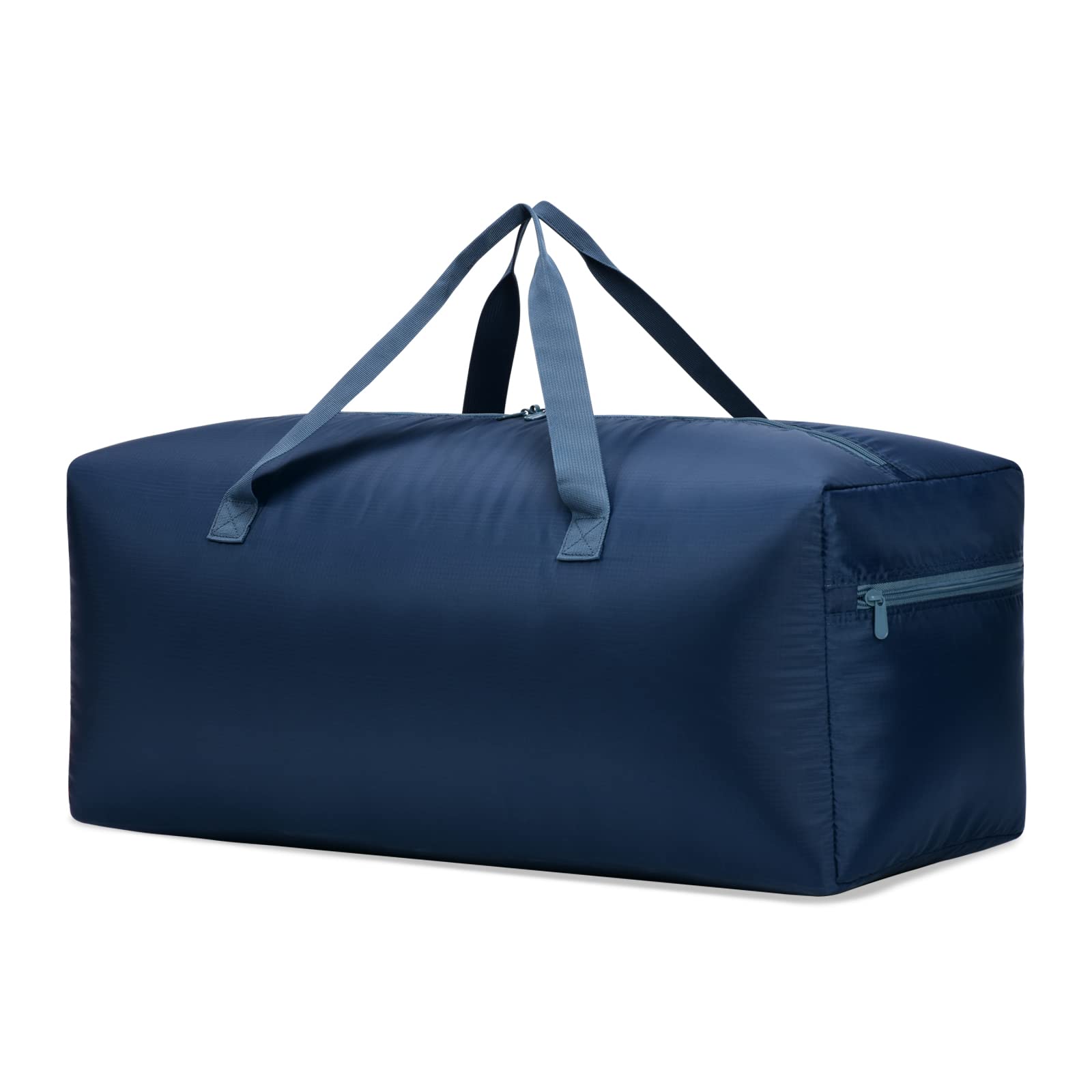 Front. Paradigms Interiors - Foldable Duffel Bag 30" Lightweight With Water Rresistant For Travel- - Navy.