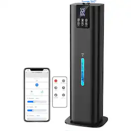 MOSZAR LLC - 8L Smart Humidifier, Cool Mist, App & Remote Control, 3 Modes, Black