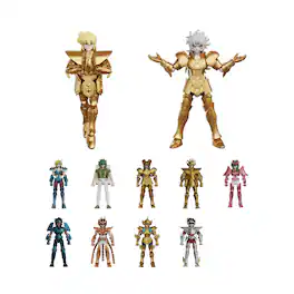 Blokees - Saint Seiya Galaxy Version 04 Gold Zodiac Character Toys (9 Count)