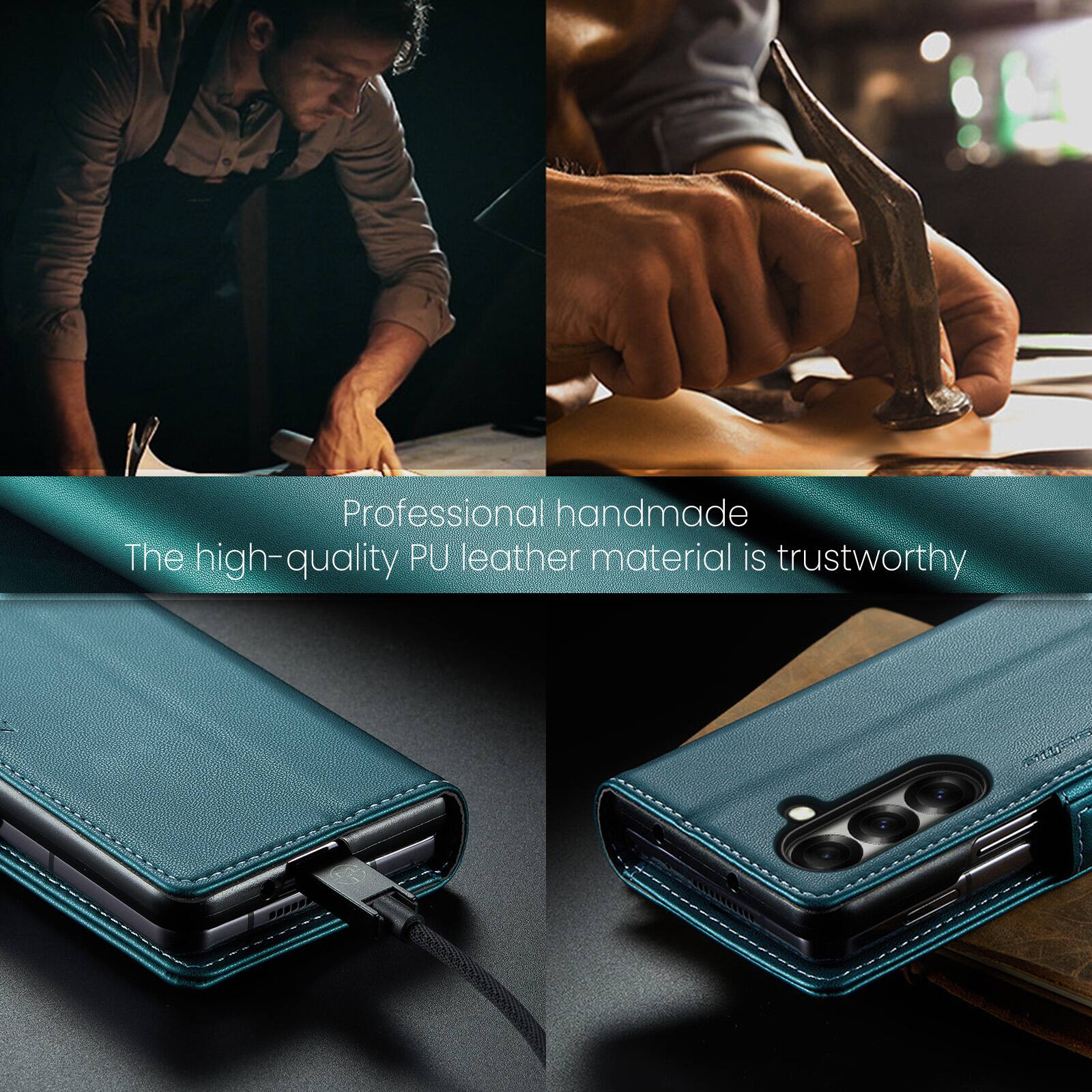 Professional handmade  
The high-quality PU leather material is trustworthy