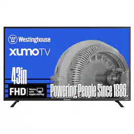 Westinghouse - 43" Xumo Smart TV, 1080P FHD LED, Voice Remote, Apple HomeKit, Wi-Fi & Mobile Connectivity