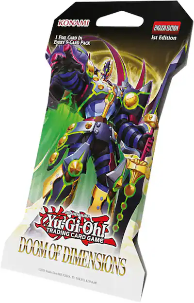 Konami Yu Gi Oh! Trading Card Game: Doom of Dimensions Sleeved Booster 86925 - Best Buy Konami Yu Gi Oh! Trading Card Game: Doom of Dimensions Sleeved Booster 86925 - Best Buy