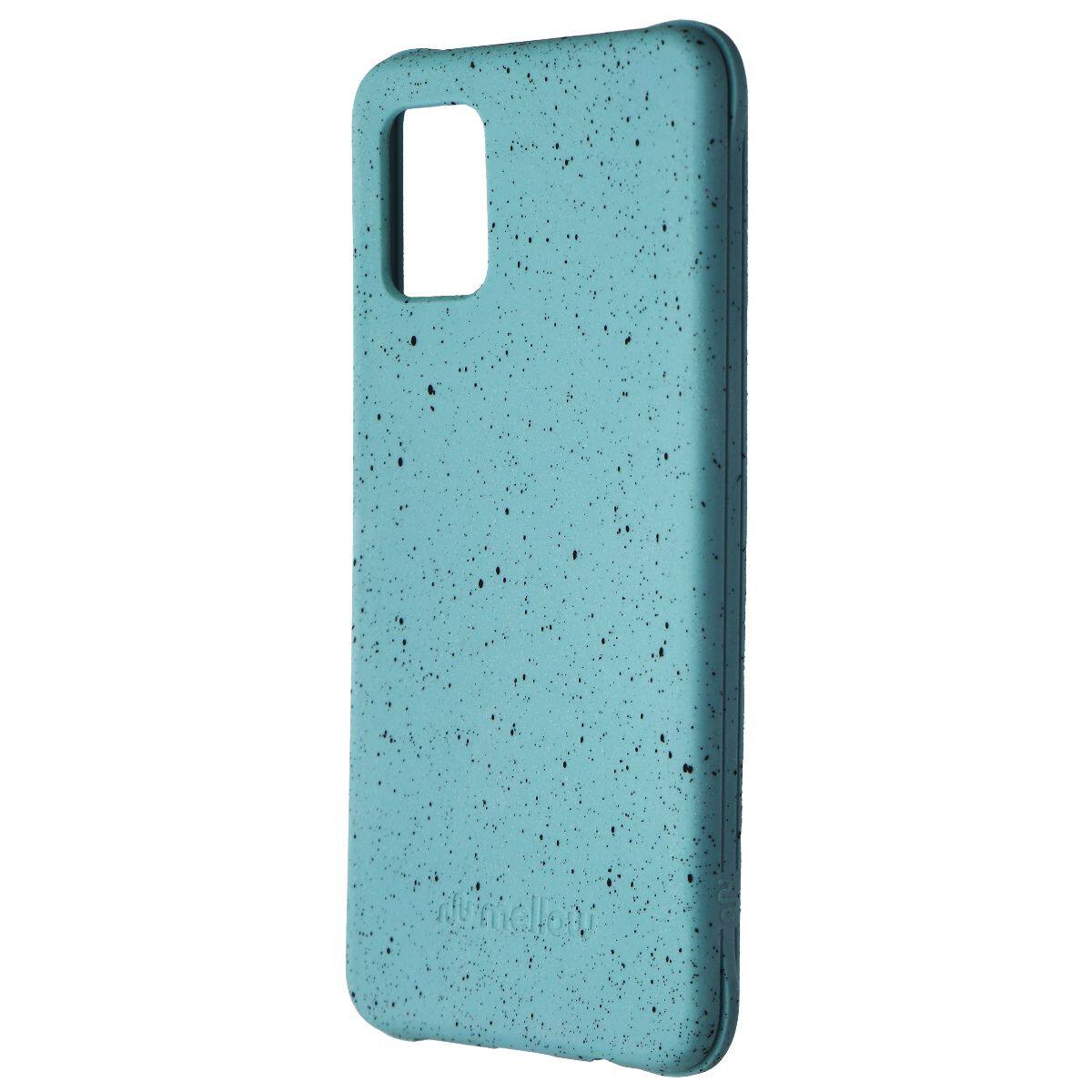 Front. Mellow - Mellow Compostable Bio Case for Samsung Galaxy A51 - Blue/Black - Blue.