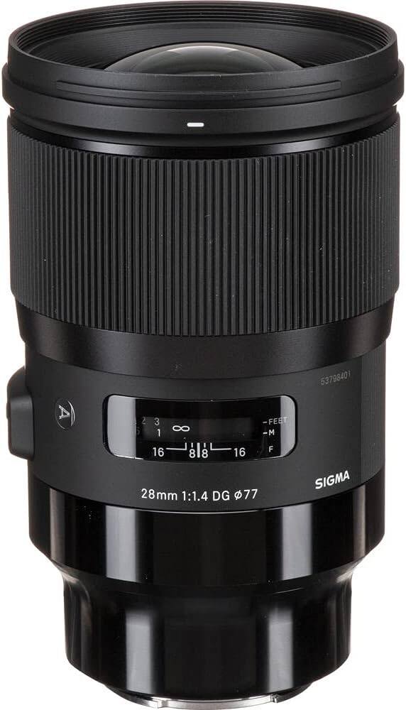 53798401 S  
3 FEET  
5 8 1 - M  
16 l8 16  
F 28 28mm  
1:1.4 DG  
77  
SIGMA
