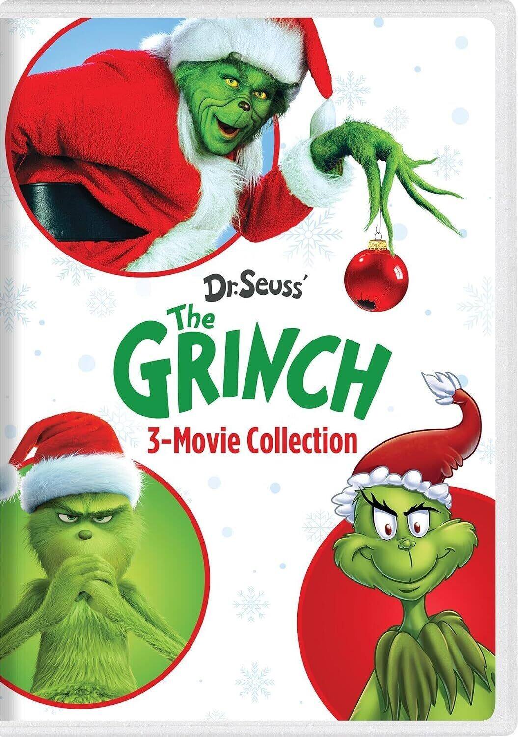 Front. Grinch 3-Movie Collection   - DVD.