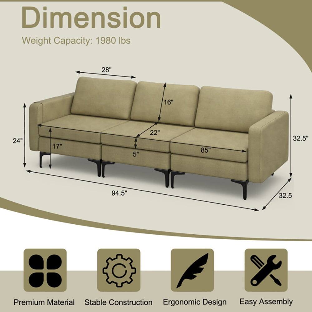 Dimension  
Weight Capacity: 1980 lbs  

28" 16" 24" 17" 5" 22" 85" 32.5" 94.5" 32.5"  

Premium Material  
Stable Construction  
Ergonomic Design  
Easy Assembly