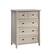 Front. Sauder - Costa 4 Drawer Dresser - Prairie Cherry.