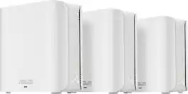 ASUS - ZenWiFi BE5000 Dual-Band Mesh Wi-Fi 7 System (3-Pack) - White