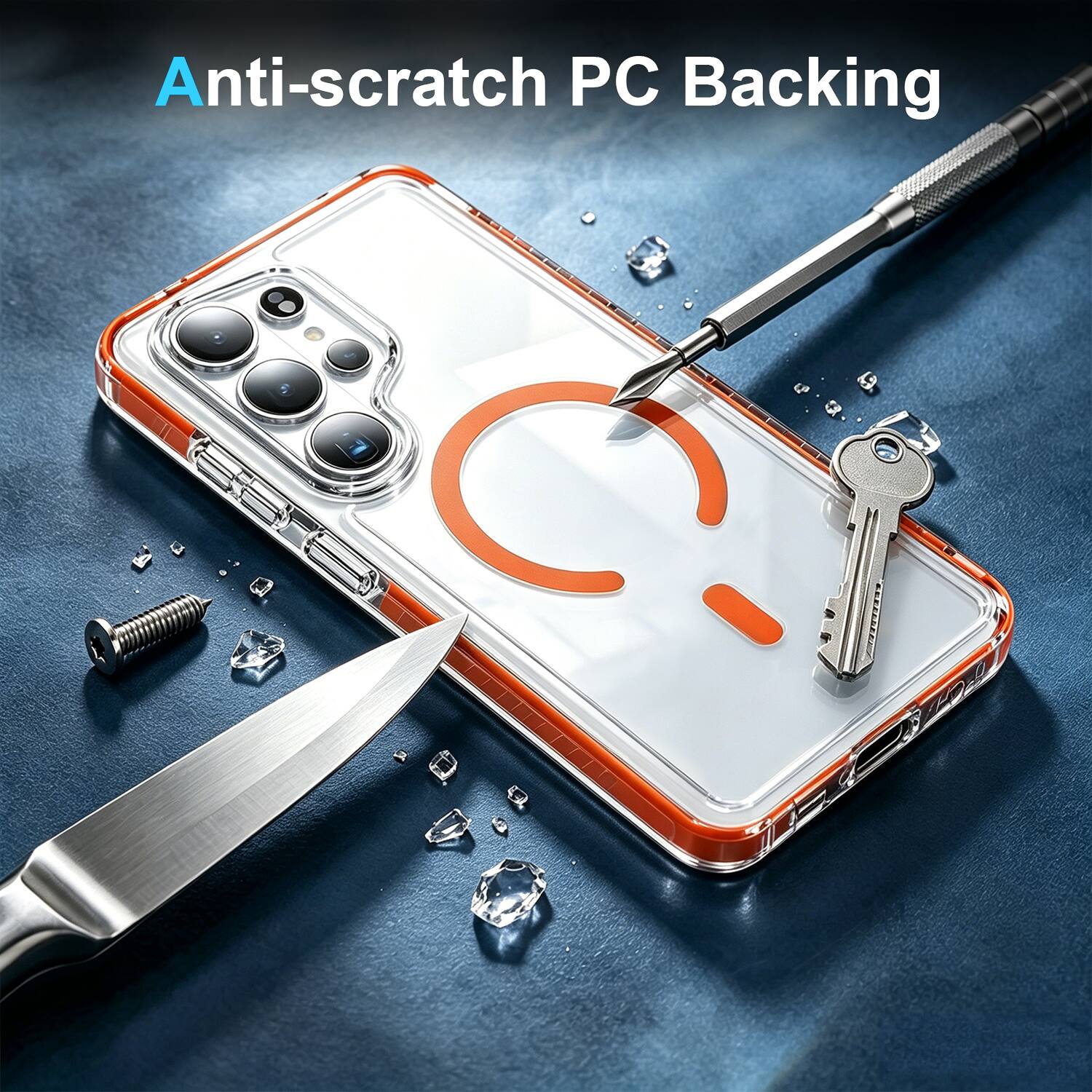Anti-scratch PC Backing